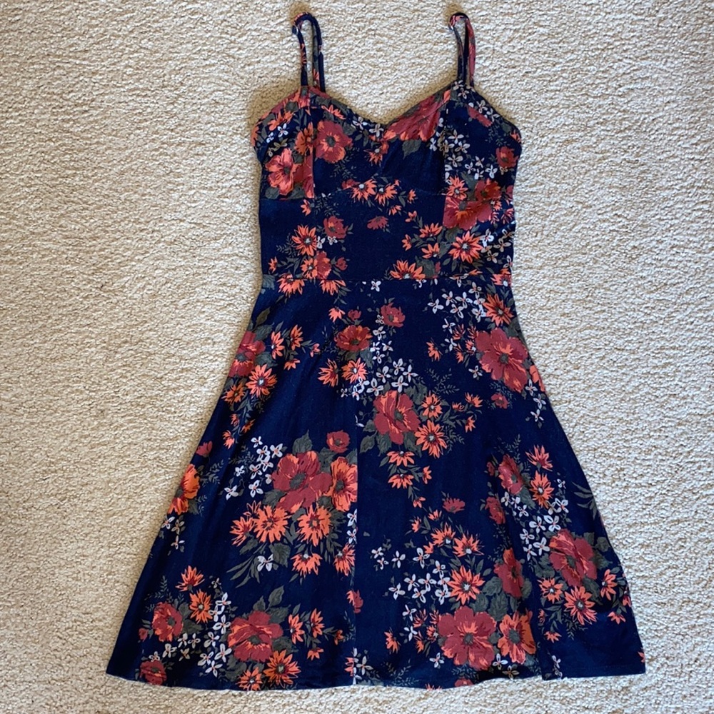 Floral mini dress